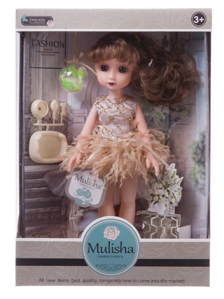 фото Кукла abtoys emily mulisha с питомцем и аксессуарами, 33см wj-12694 jiangsu holly everlasting inc.