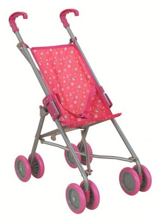 

Коляска для куклы Buggy Boom Amidea трость 2 цвета 51*35*68 см 8561