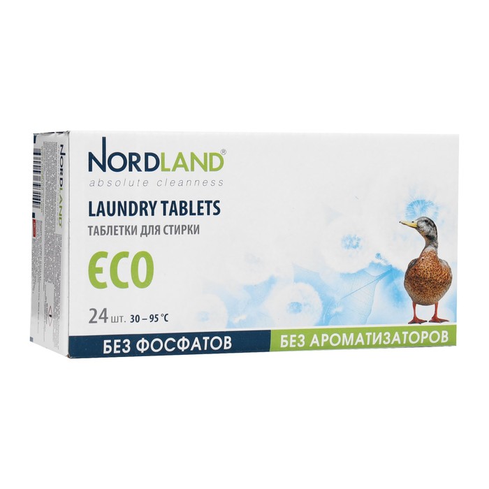 

Таблетки для стирки NORDLAND, 24шт х30 г