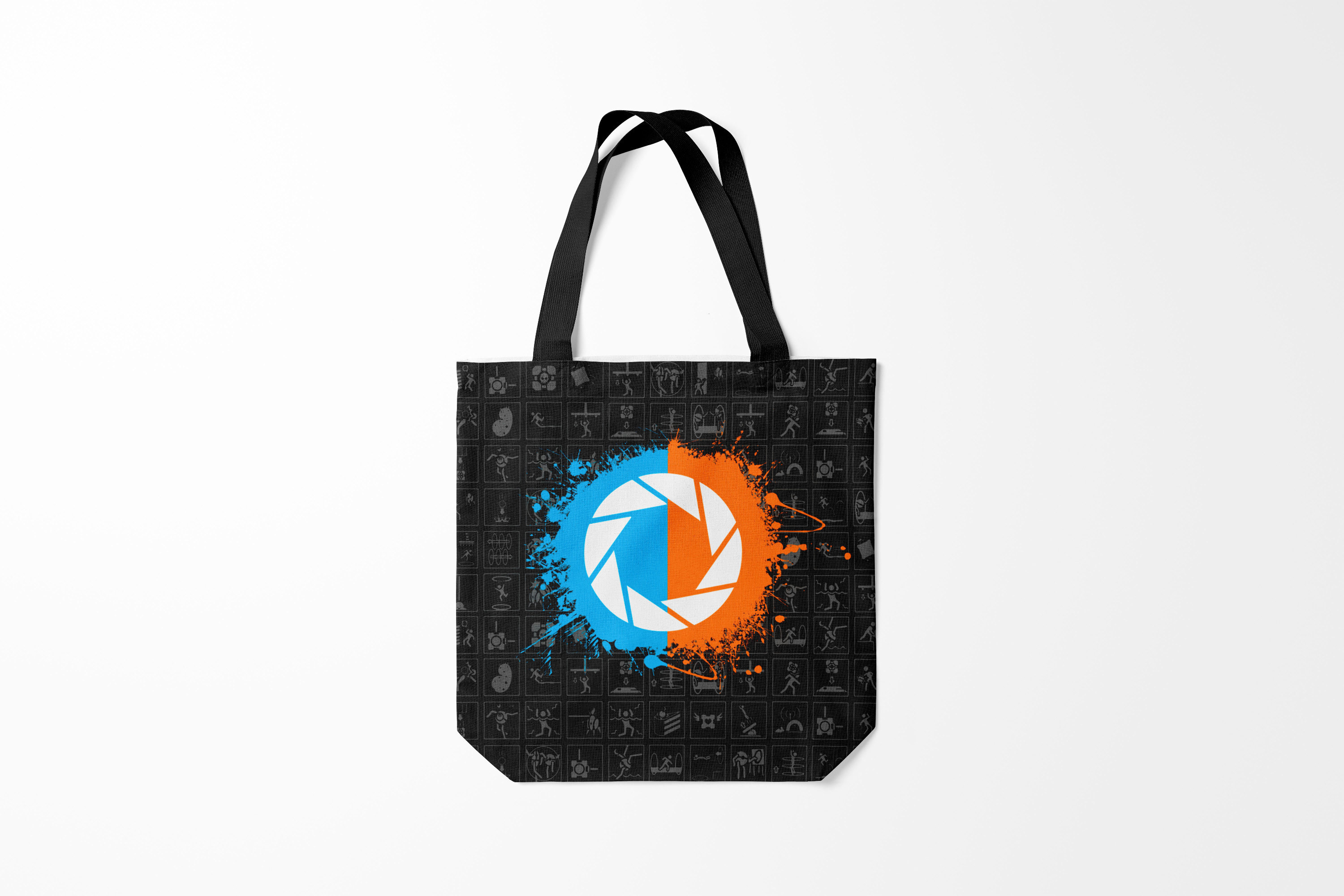 

Сумка шoппер унисекс Burnettie Portal PORTAL., черный, Portal PORTAL.