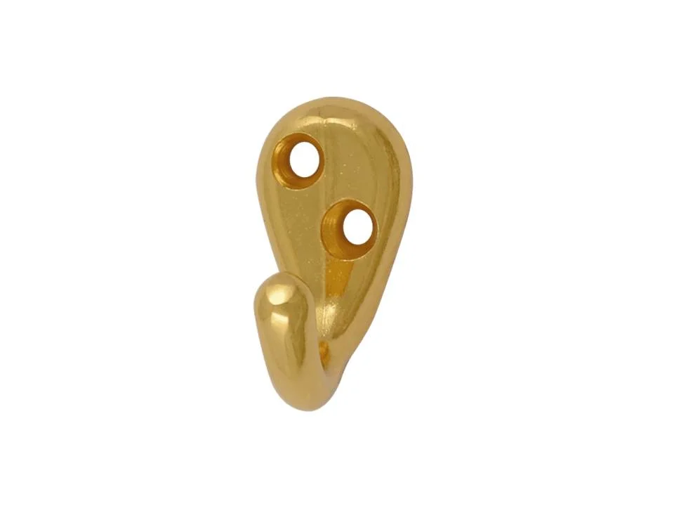 

Крючок-вешалка Нора-М №8 1 рожковый золото