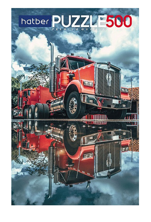 

Пазл Hatber Premium Super truck 500 элементов, 330х480мм 500ПЗ2-26202