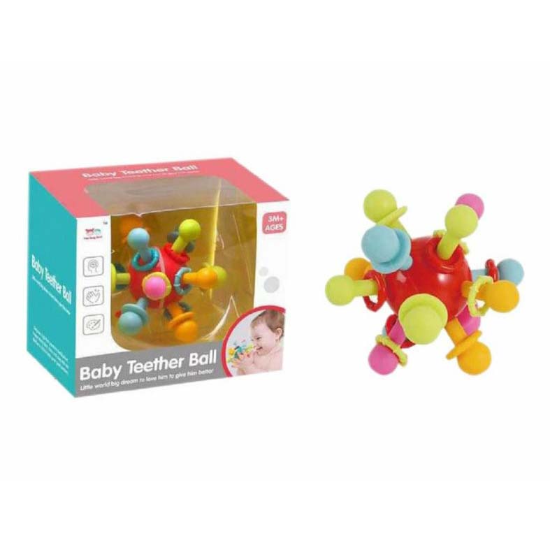 фото Погремушка развивающая maya toys шар атом