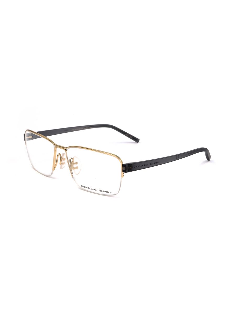 

Оправа для очков мужская Porsche design P8356 C 55 золотистая, P8356 C 55