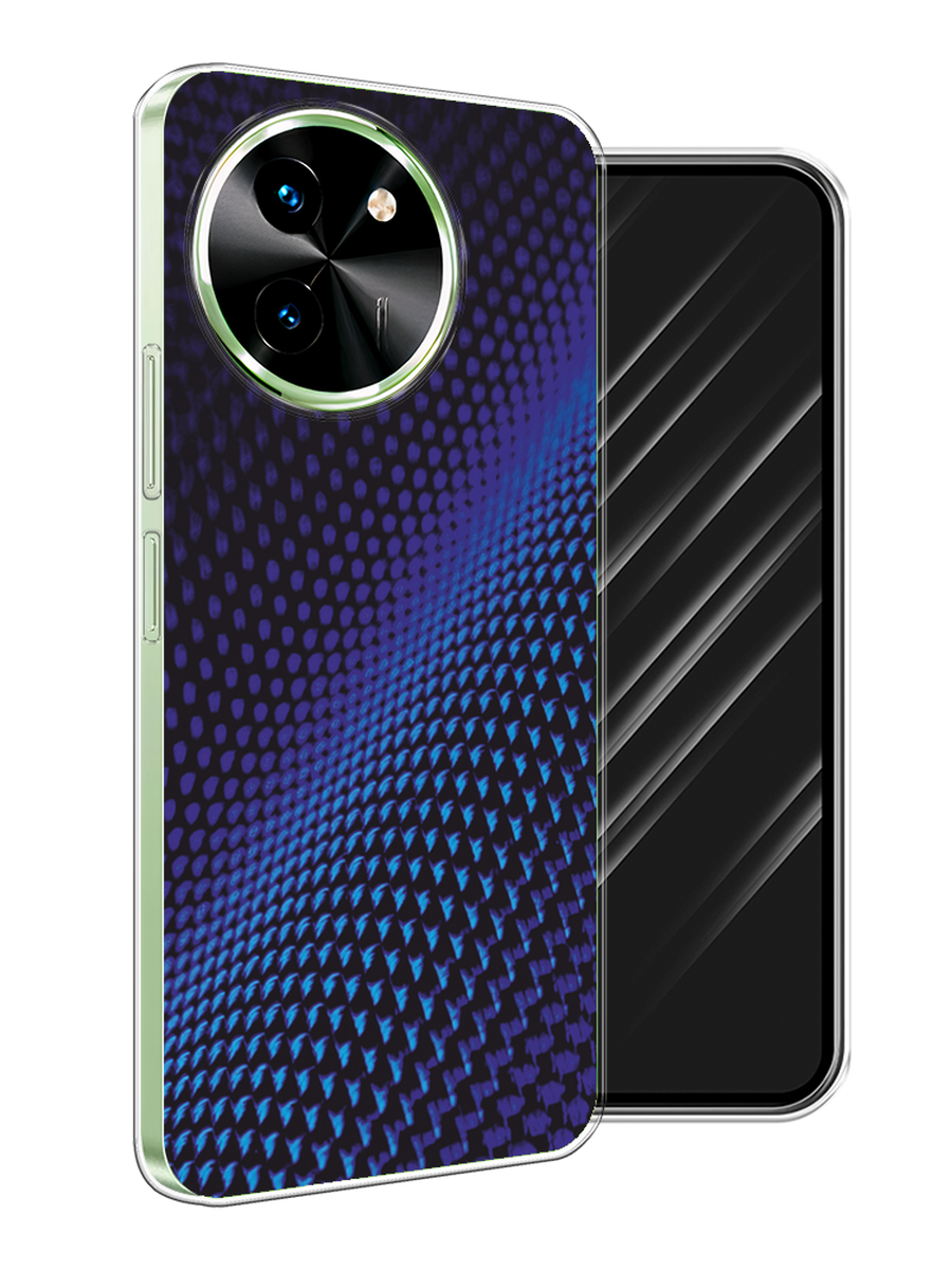 

Чехол Awog на Vivo T3x/Y38 5G "Синий карбон", Черный;синий, 2610750-1