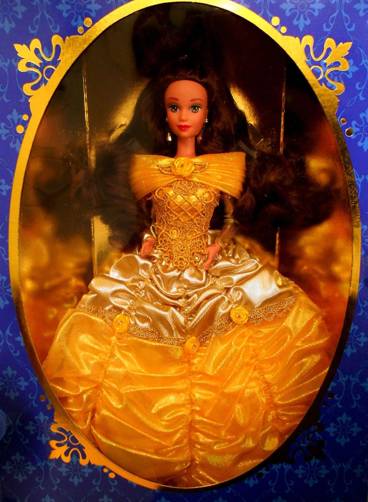 

Кукла Барби коллекционная Белль Barbie Beauty and the Beast 1996