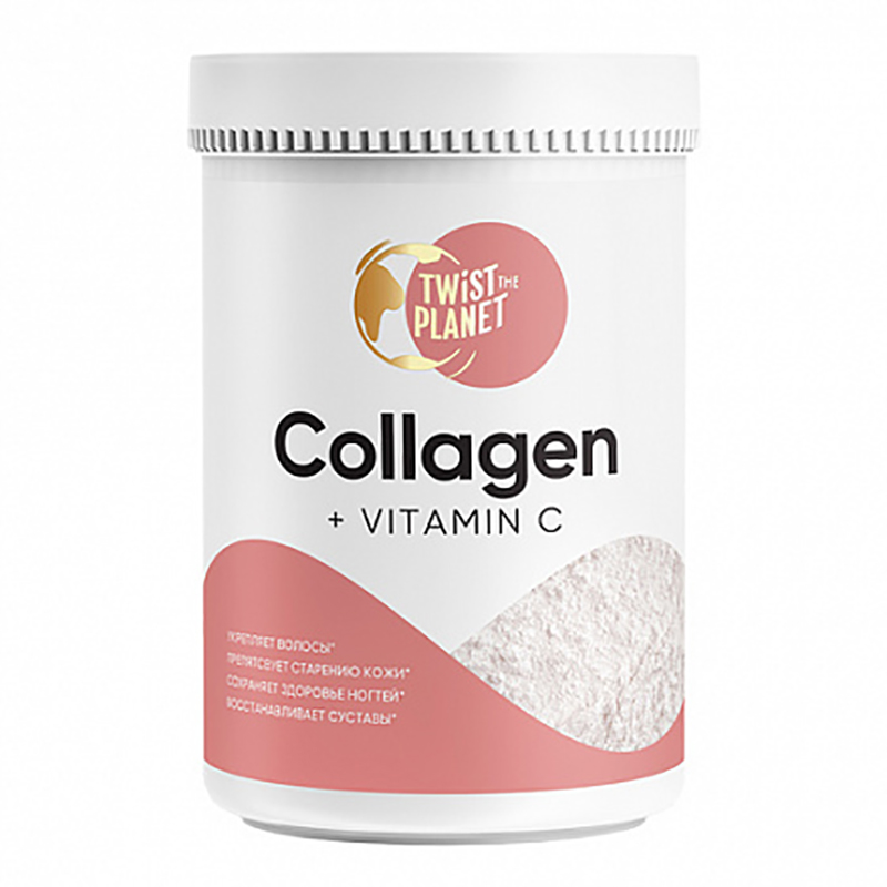 фото Коллаген + витамин c twist the planet collagen + vitamin c 150 г