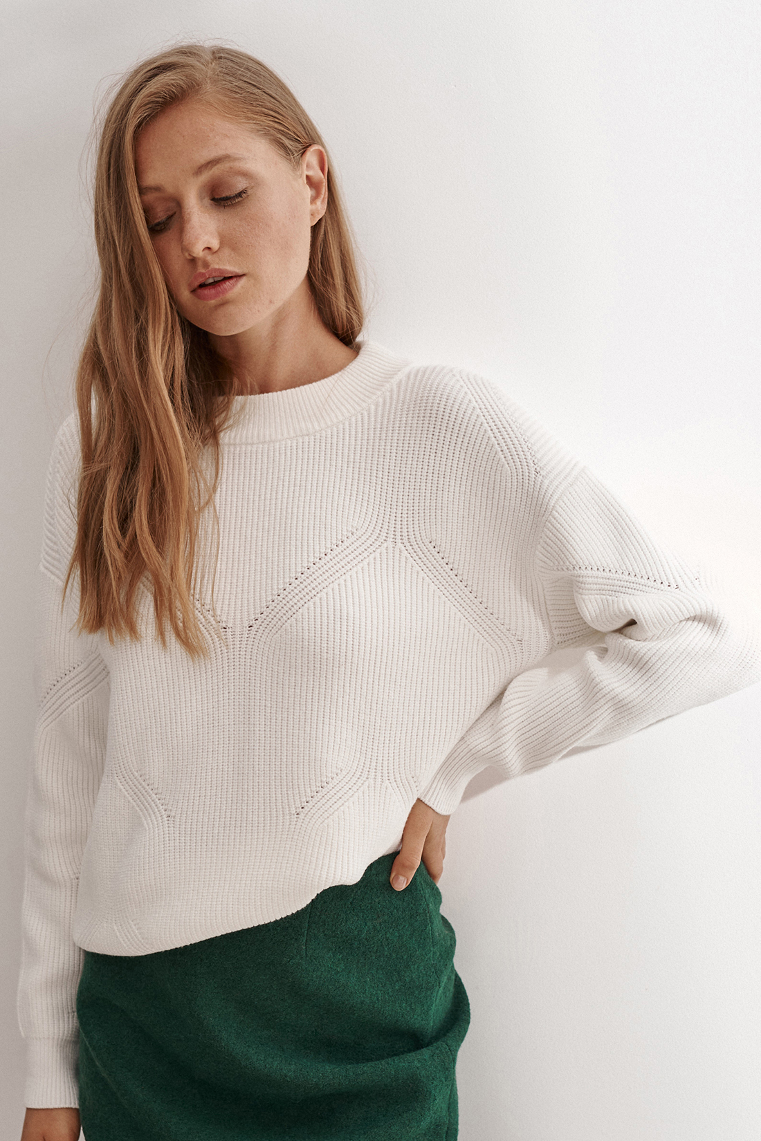 

Джемпер женский TATUUM tatuum Z018204 белый L