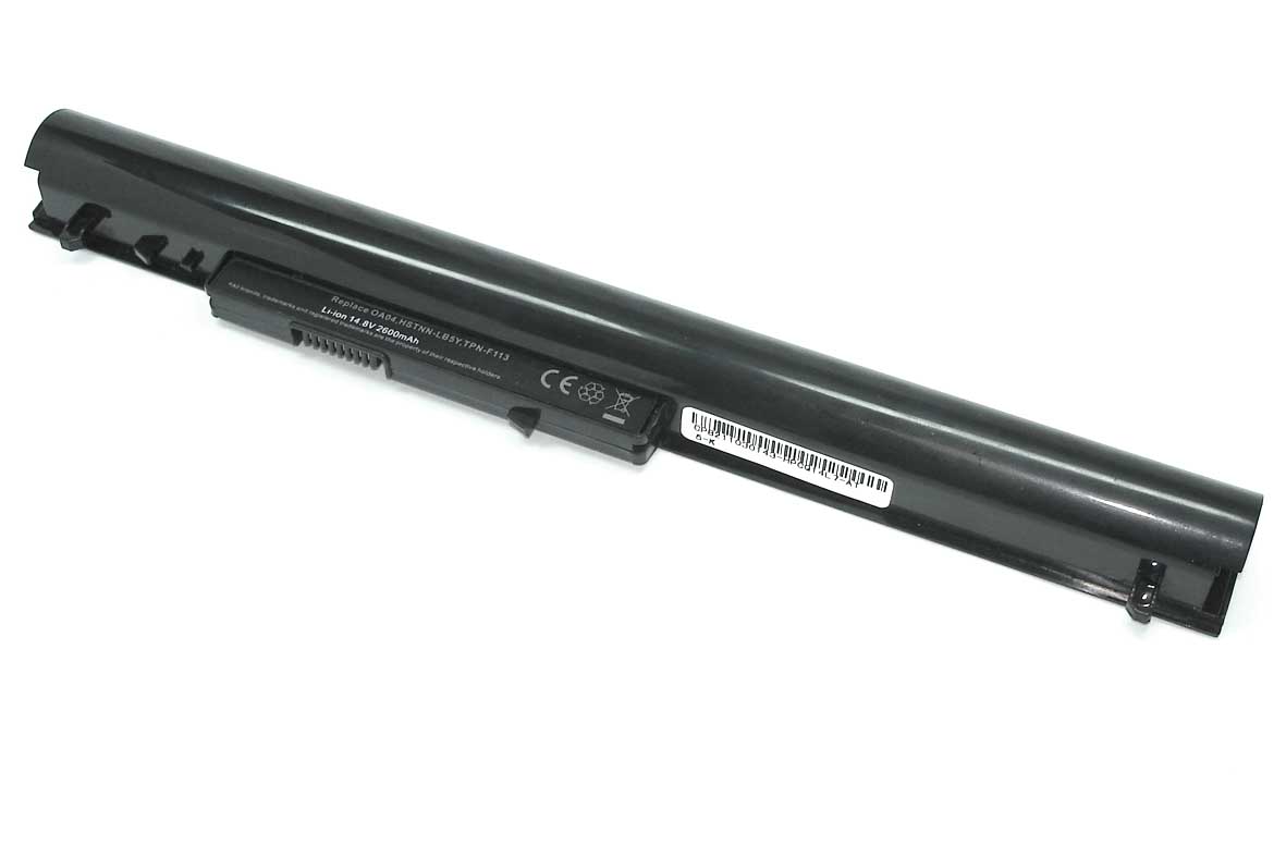 Аккумуляторная батарея для ноутбука HP Pavilion SleekBook 15-d (HSTNN-LB5S) 2600mAh черная