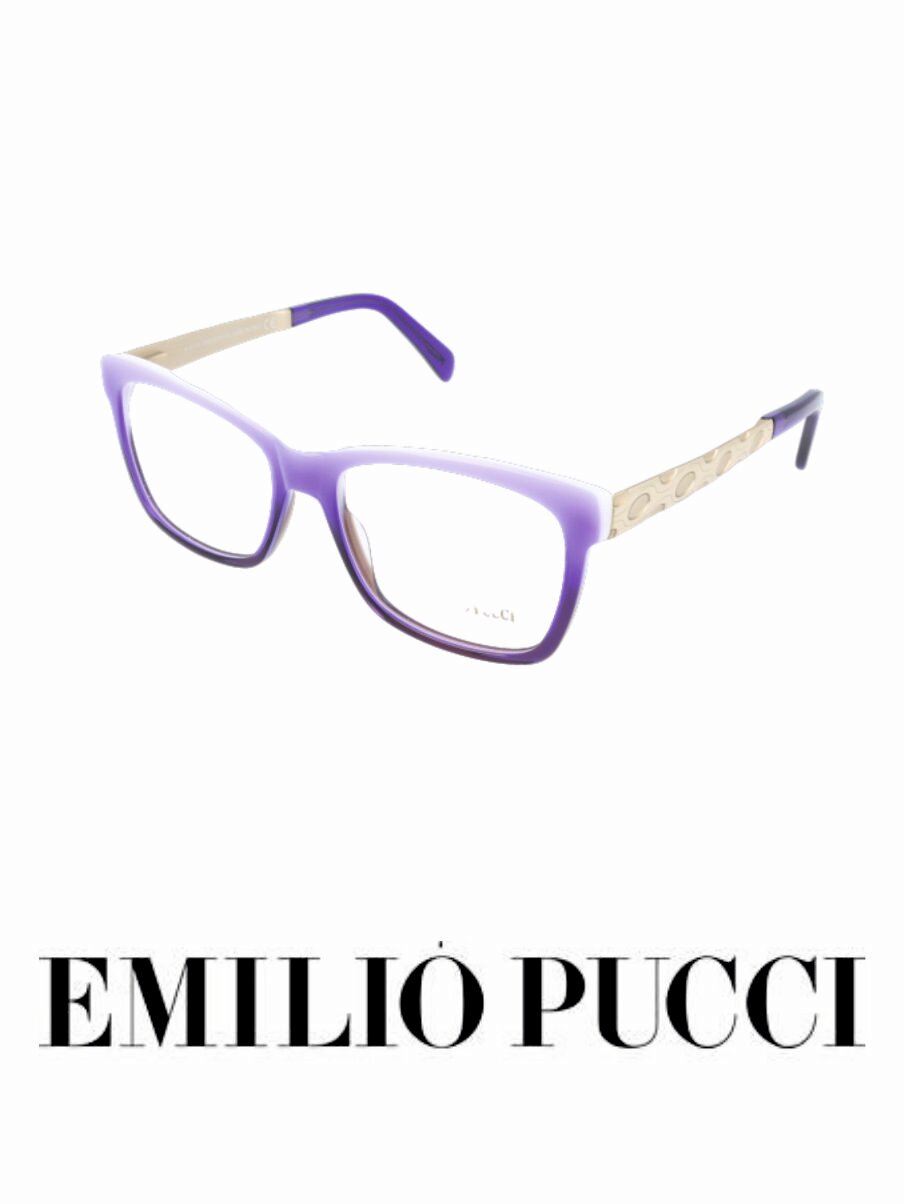 

Оправа для очков женская Emilio Pucci EP5027 080 фиолетовая, EP5027 080