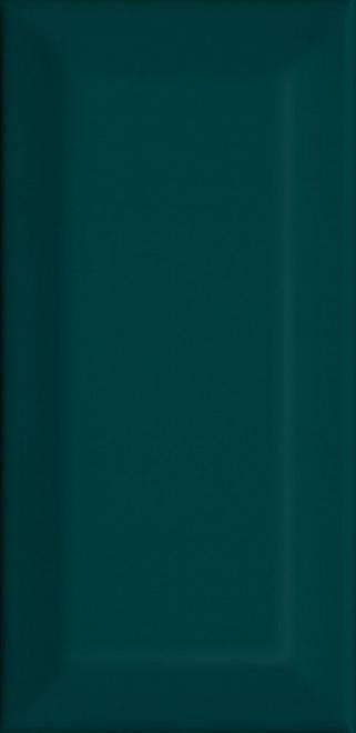 Плитка керамическая KERAMA MARAZZI коллекция Клемансо зелёный тёмный грань 7,4х15 для ванн