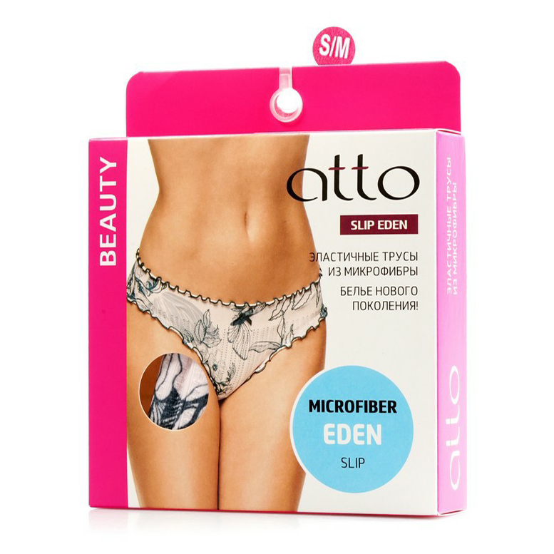 

Трусы женские Atto черные S/M