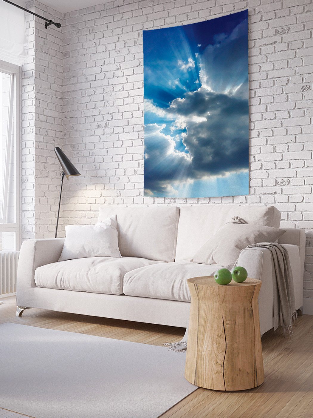 

Вертикальное фотопанно на стену JoyArty Темные тучи 100x150 см, Темные тучи