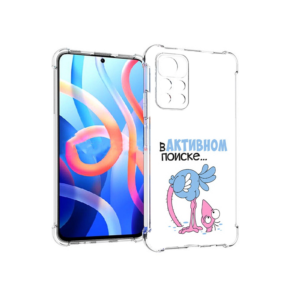 

Чехол MyPads Tocco для Xiaomi Poco M4 Pro 5G в активном поиске (PT200061.301.255), Прозрачный, Tocco