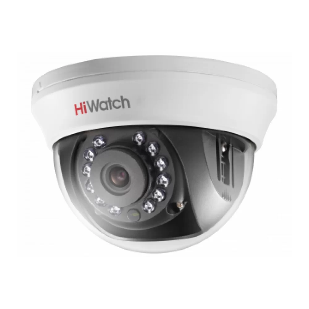 HiWatch Купольная HD-TVI-видеокамера Hiwatch DS-T201(B) (2.8 mm) 2616