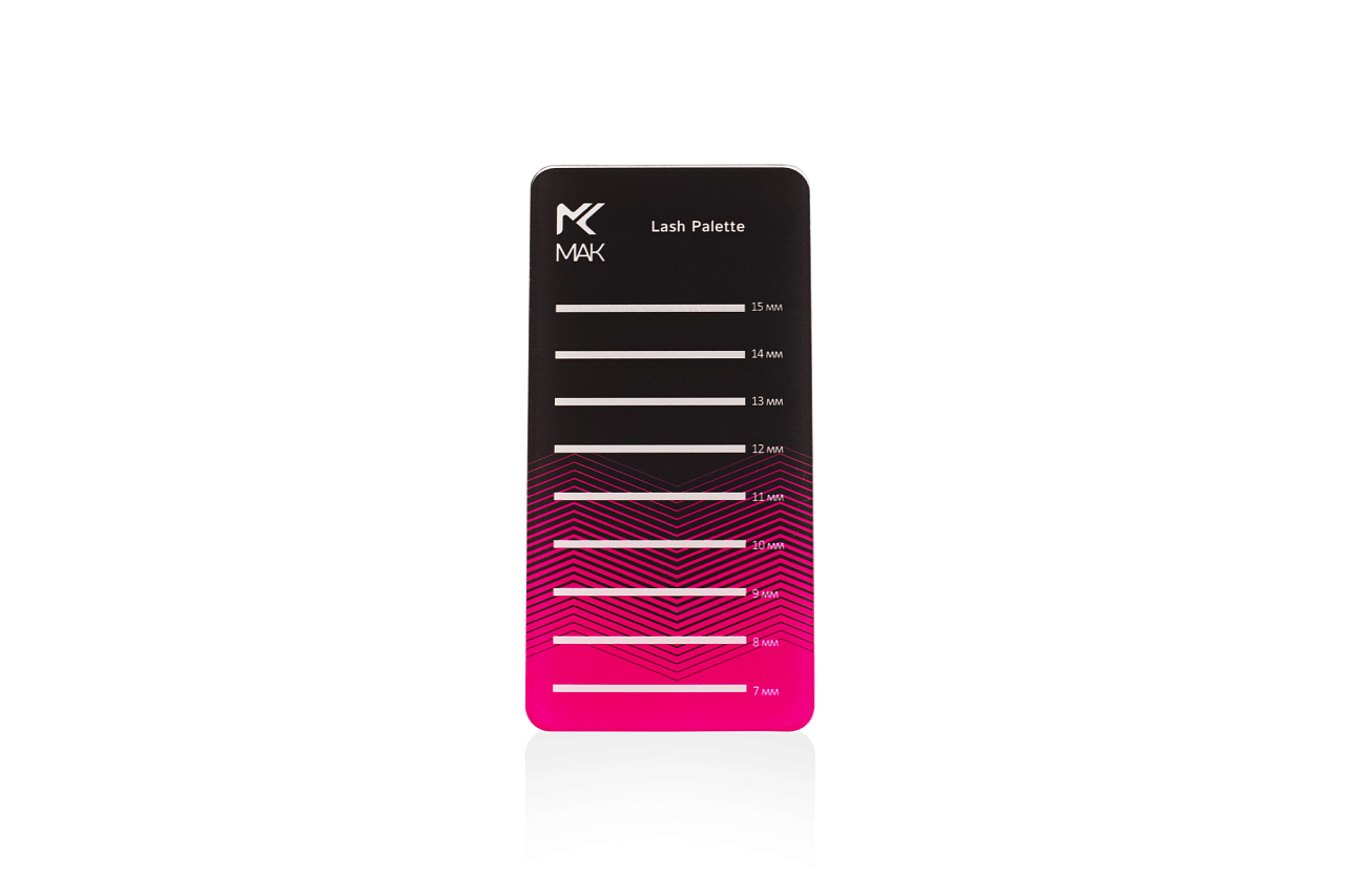 Планшет для ресниц МАК черного цвета с графическим узором маникюрный пылесос asi accessories smx 858 1 розовый с узором