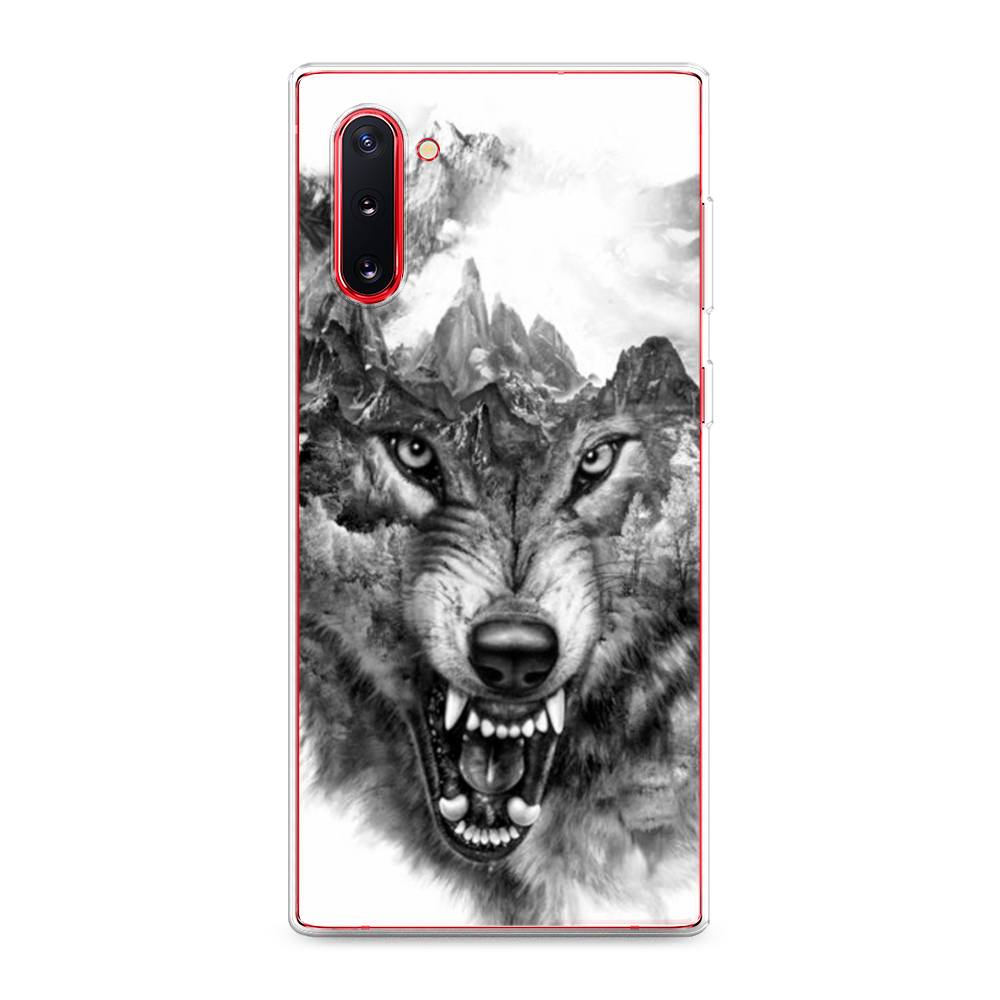 

Чехол Awog "Волк в горах" для Samsung Galaxy Note 10, Разноцветный, 28650-1