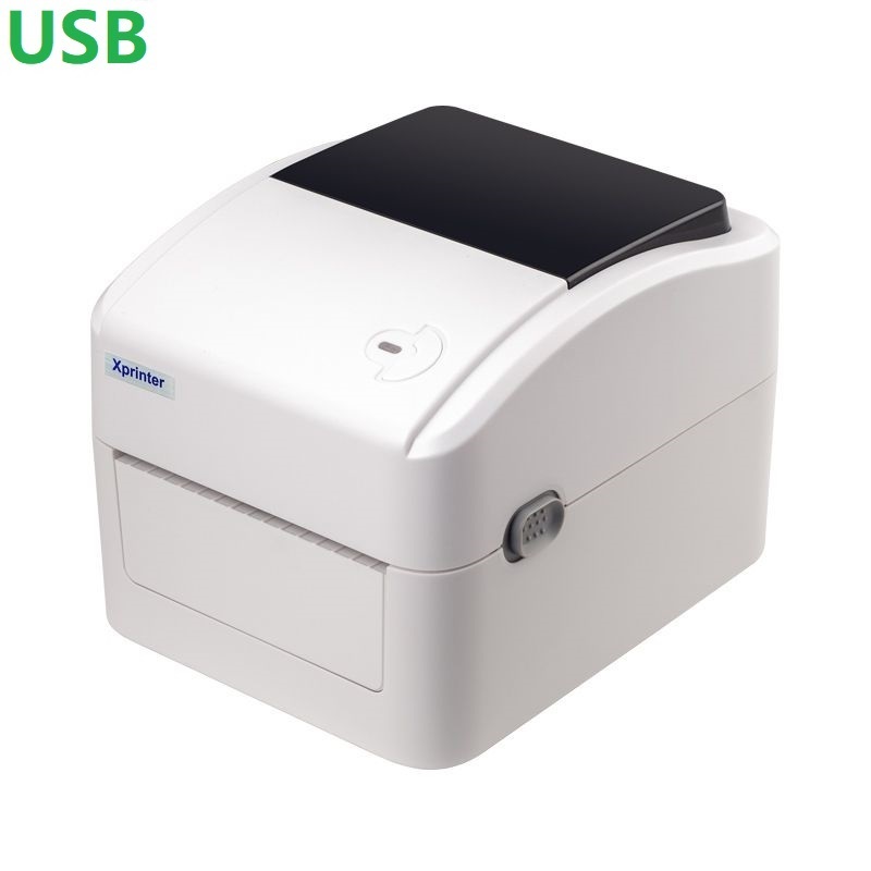 Термальный принтер этикеток Xprinter XP-420B, USB, белый