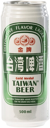 

Пиво Taiwan Beer Gold Medal in can 0,5 л, Светлое