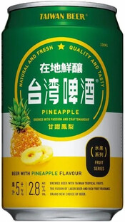 

Пиво "Taiwan Beer" Pineapple, in can, 0,33 л, Светлое