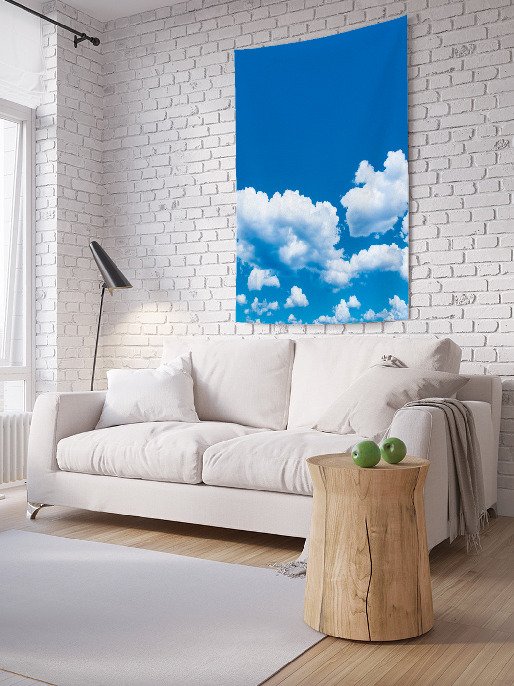 

Вертикальное фотопанно на стену JoyArty Быстрые облака 100x150 см, Быстрые облака