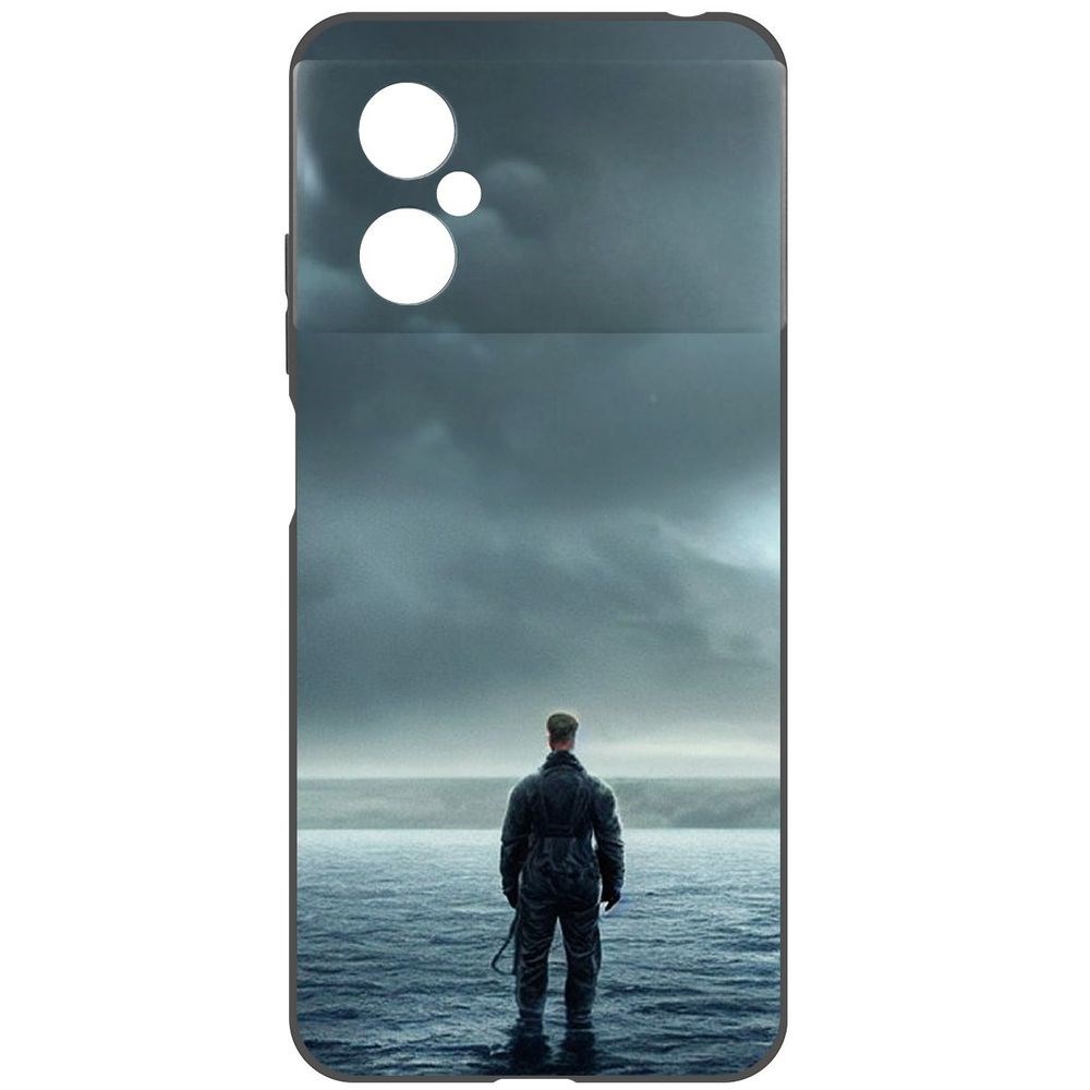 

Чехол-накладка Софт Наблюдатель для Poco M4 5G, Черный