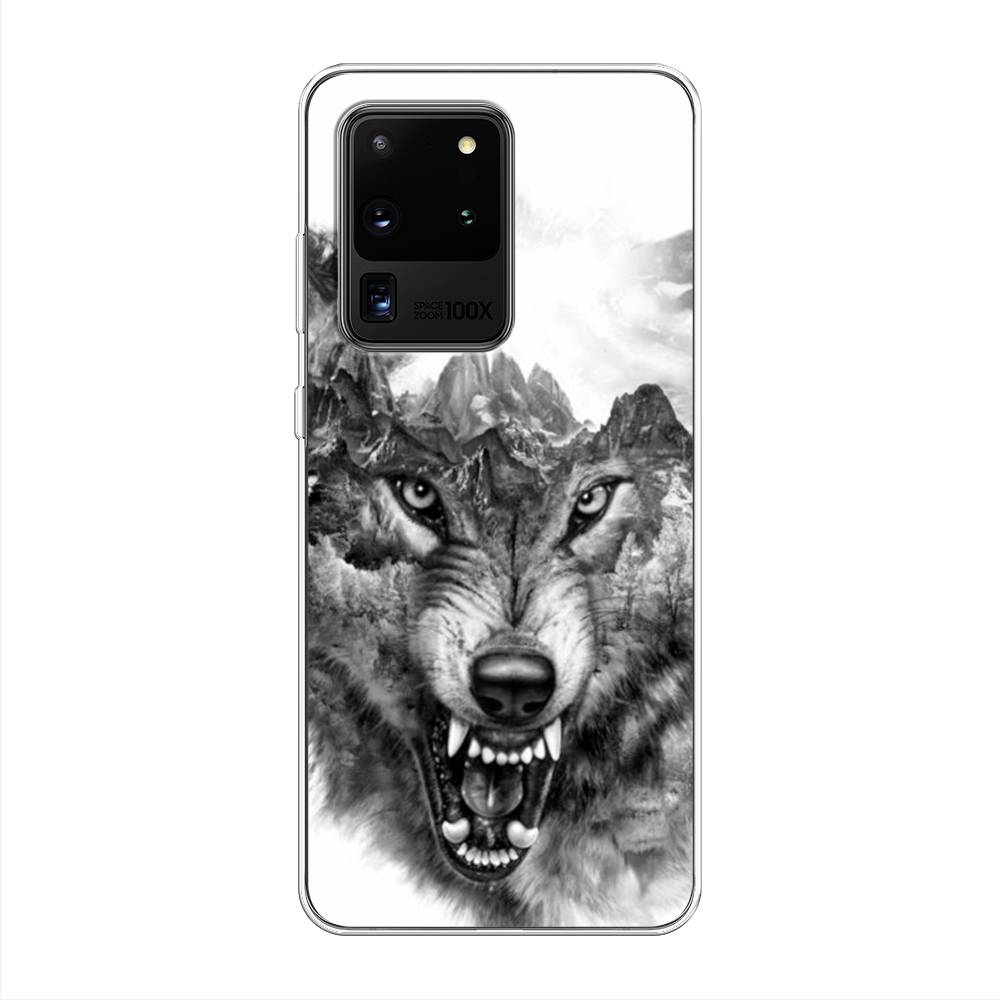 

Чехол Awog "Волк в горах" для Samsung Galaxy S20 Ultra, Разноцветный, 29450-1