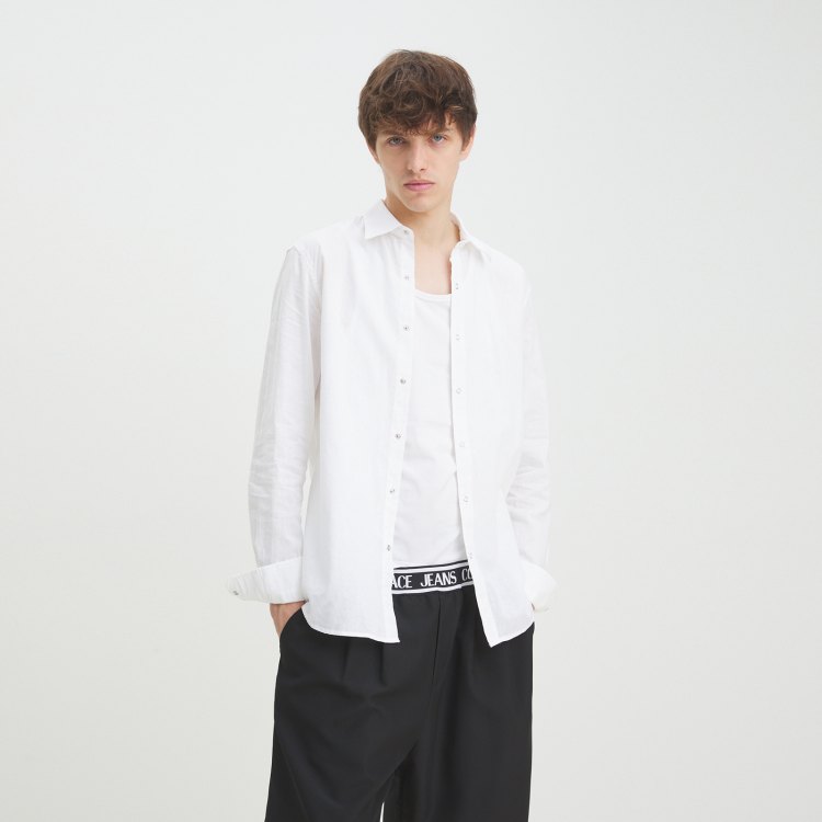 

Рубашка мужская Maison David BLN926-1 белая XL, Белый, BLN926-1