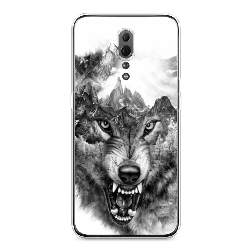 

Чехол Awog "Волк в горах" для Oppo Reno Z, Разноцветный, 250950-1