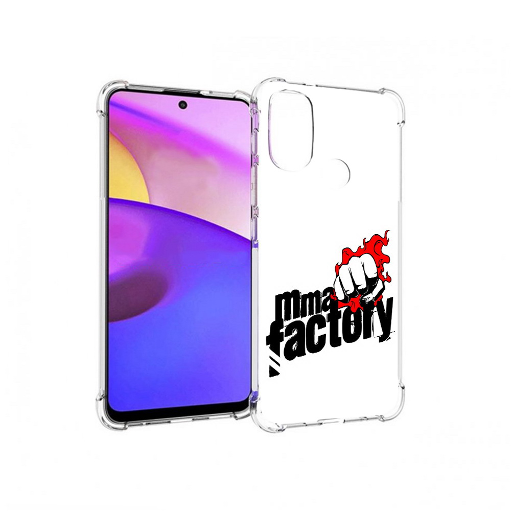 

Чехол MyPads Tocco для Motorola Moto E30 Единоборства ММА (PT227074.357.74), Прозрачный, Tocco