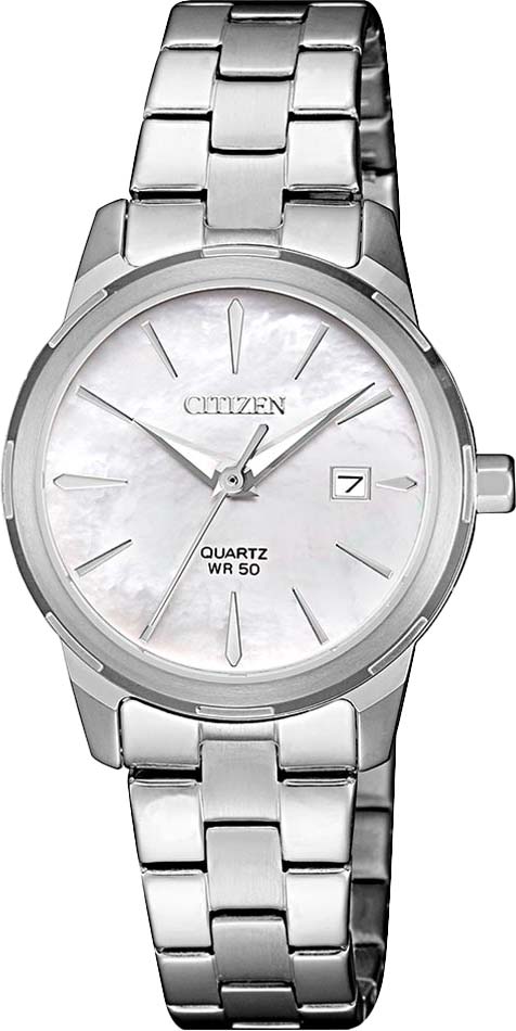 

Наручные часы женские Citizen EU6070-51D серебристые, EU6070-51D