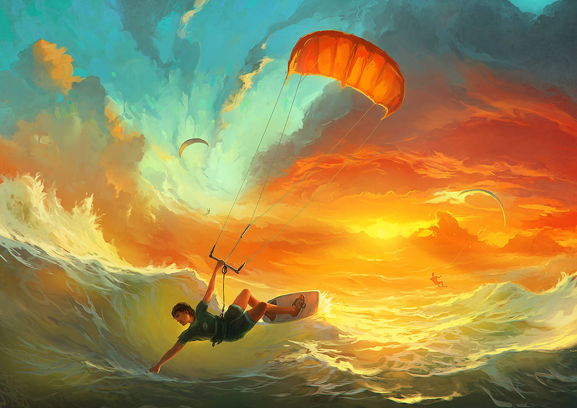 

Большой постер на стену Lords of the Wind 40х50 см без рамы, RHLORDS