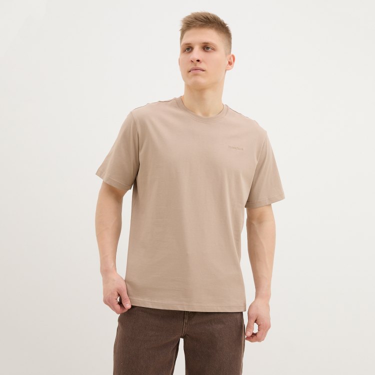 

Футболка мужская Maison David ML-T23-528 бежевая 3XL, Бежевый, ML-T23-528