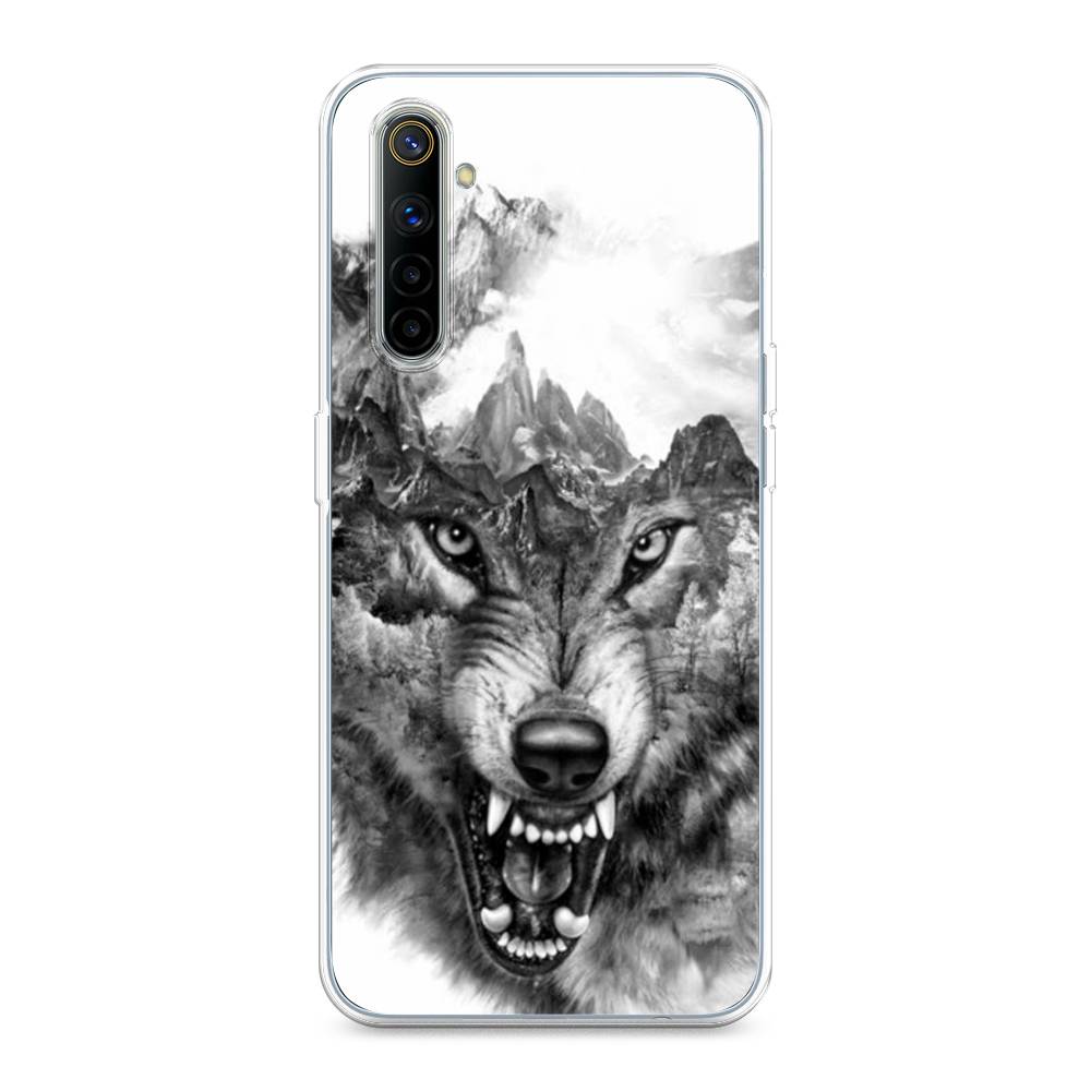 

Чехол Awog "Волк в горах" для Realme 6, Разноцветный, 252750-1