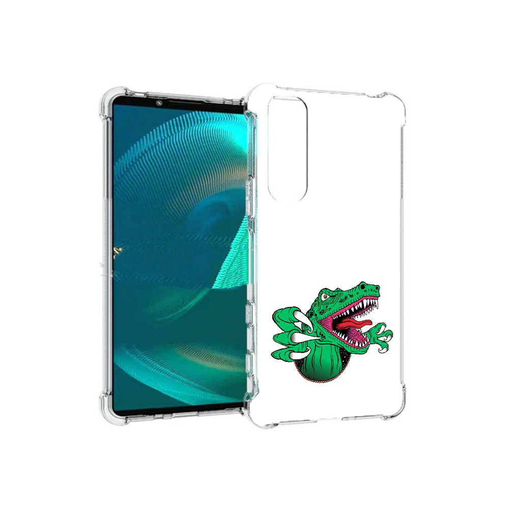 

Чехол MyPads Tocco для Sony Xperia 5 III крокодил (PT172137.231.417), Прозрачный, Tocco