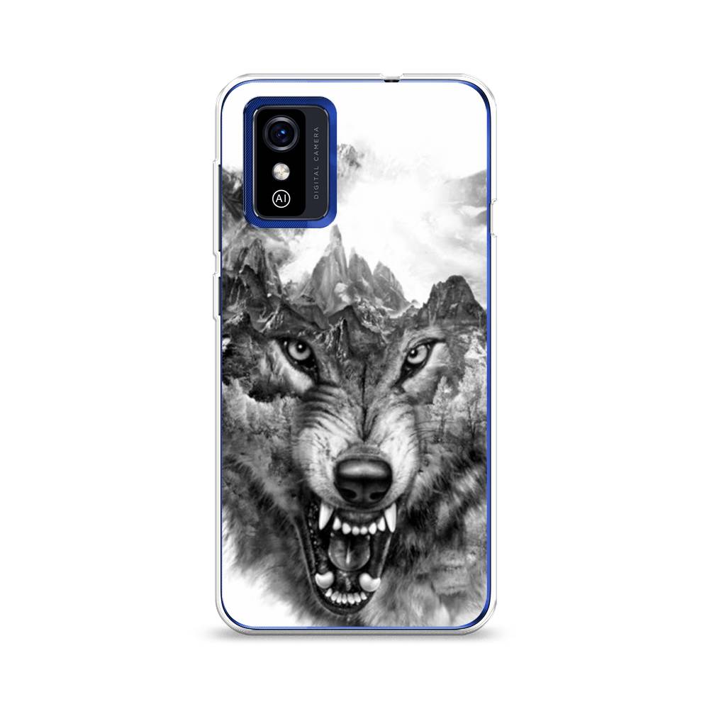 

Чехол Awog на ZTE Blade L9 / ЗТЕ Блэйд L9 "Волк в горах", 135250-1