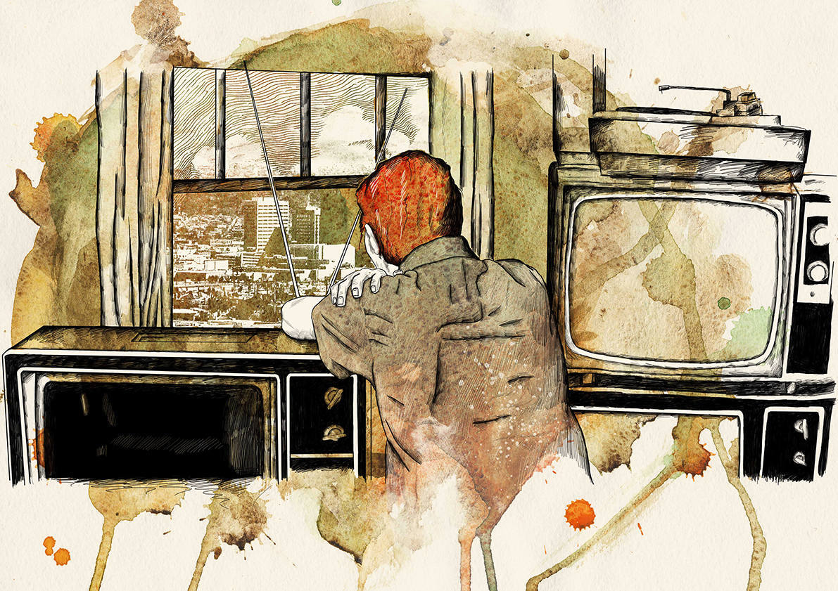 

Большой постер на стену Bowie 40х50 см без рамы, CBBOWIE