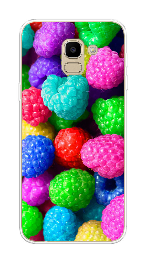 

Чехол на Samsung Galaxy J6 2018 "Леденцовая малина", 26150-1