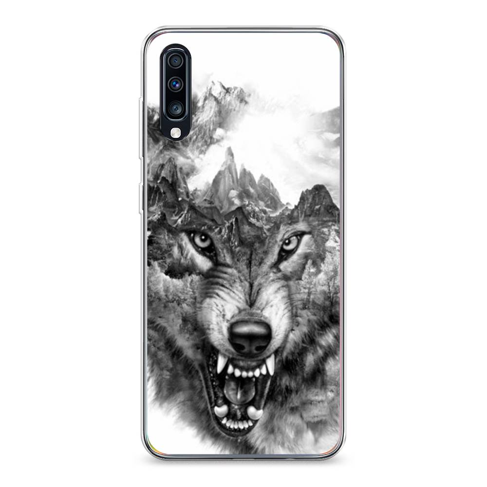 

Чехол Awog "Волк в горах" для Samsung Galaxy A70, Разноцветный, 28150-1