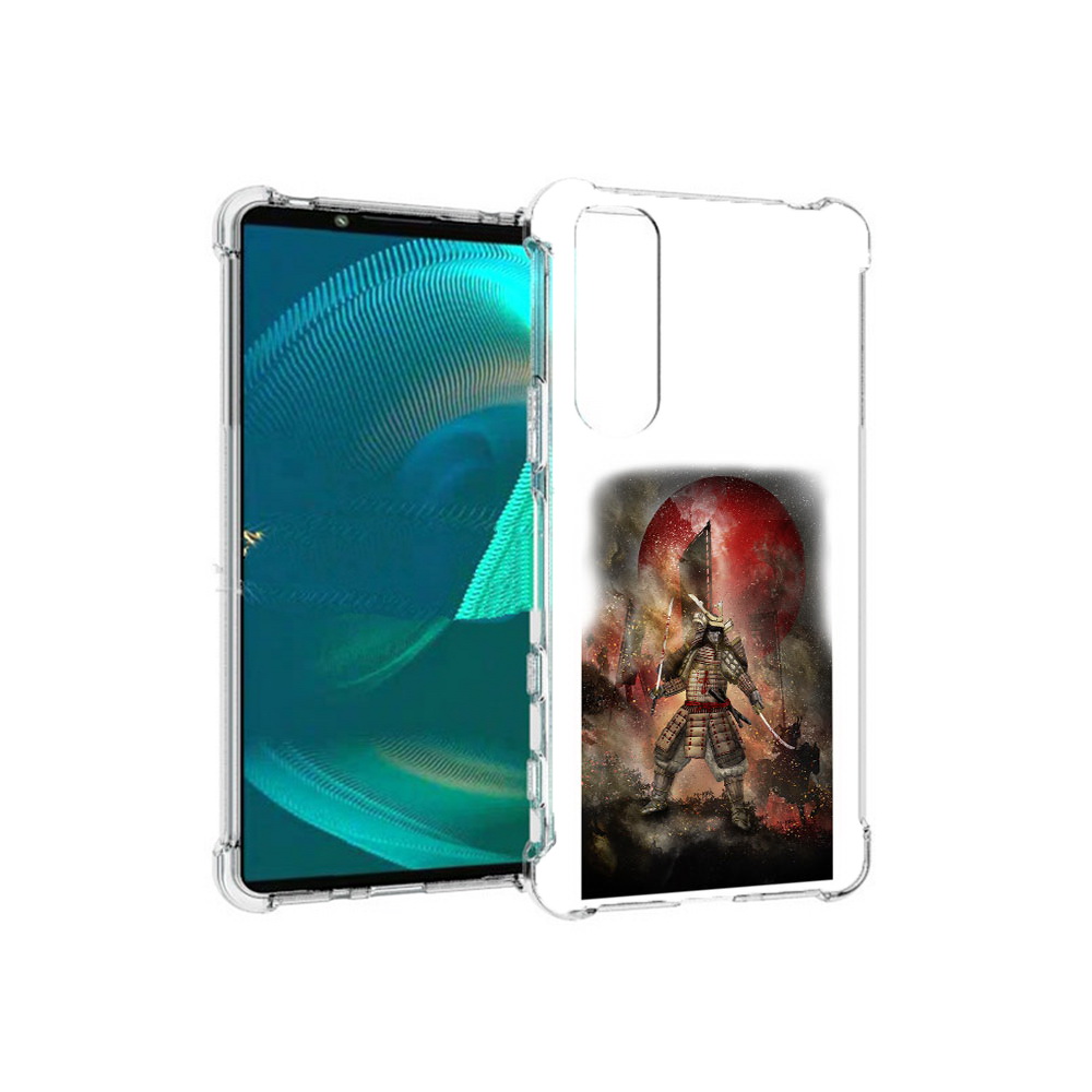 

Чехол MyPads Tocco для Sony Xperia 5 III китайскийвоин (PT172137.231.388), Прозрачный, Tocco