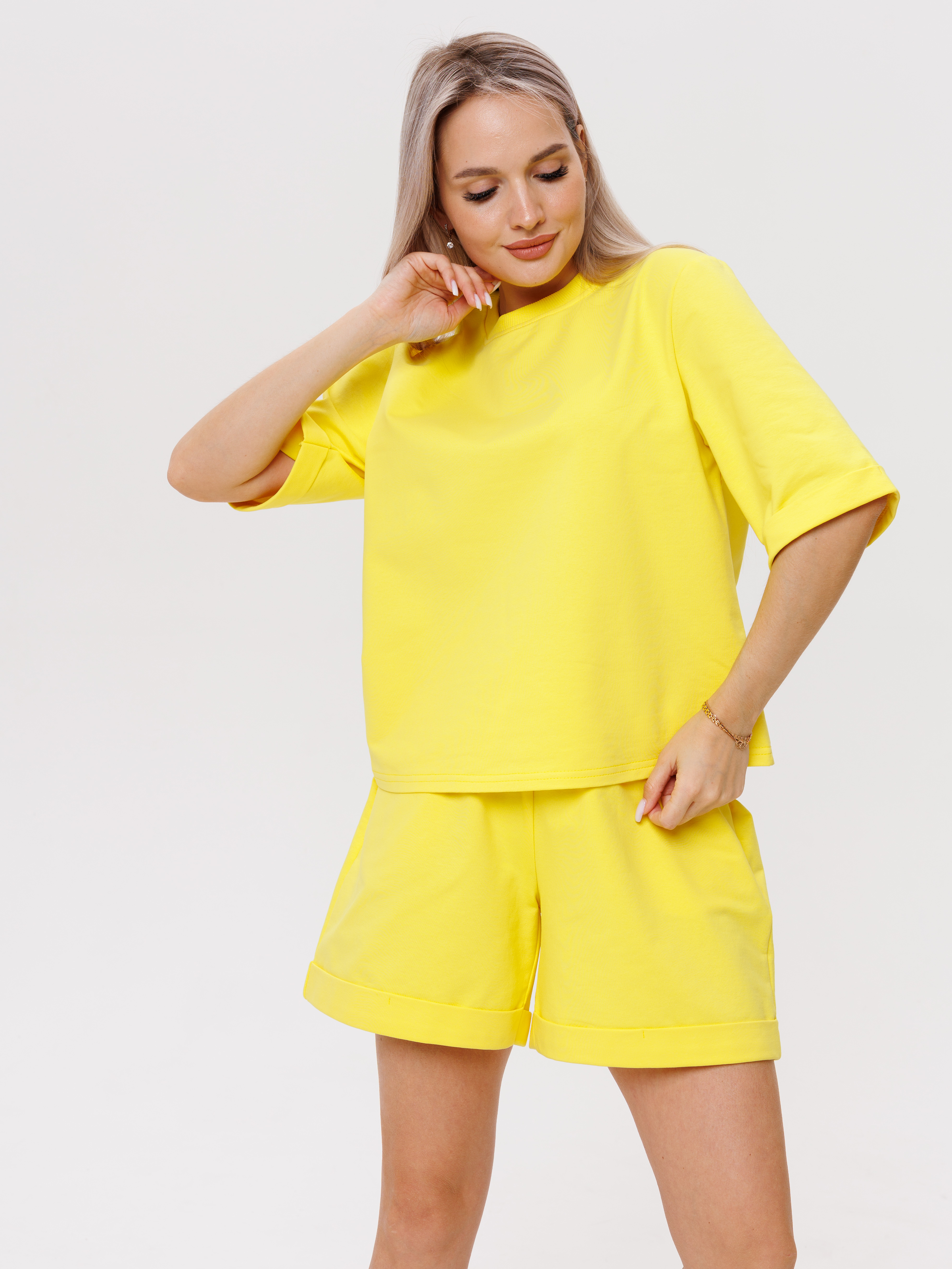 

Костюм женский Elenatex К-205 желтый 42 RU, К-205