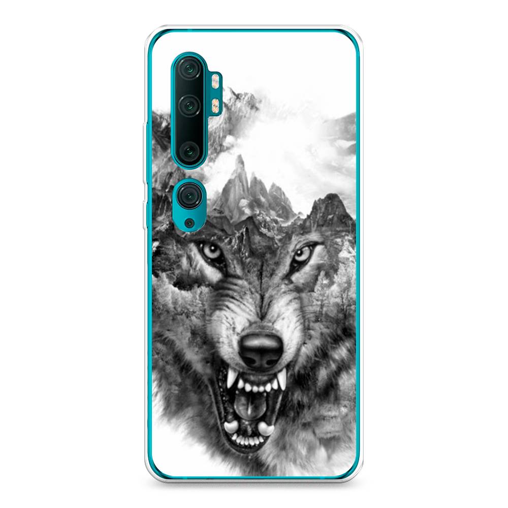 

Чехол Awog "Волк в горах" для Xiaomi Mi Note 10/Mi Note 10 Pro, Разноцветный, 37350-1