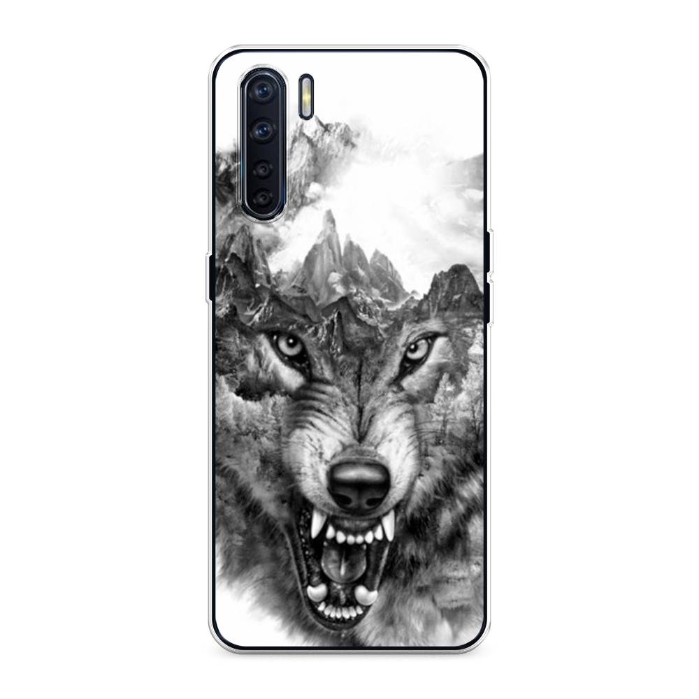 

Чехол Awog "Волк в горах" для Oppo A91, Разноцветный, 254250-1
