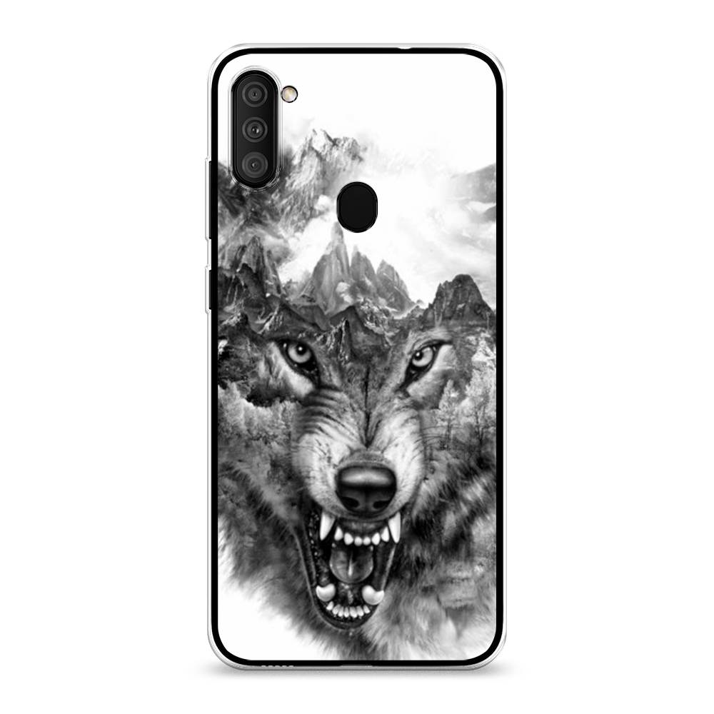 

Чехол Awog на Samsung Galaxy A11 / Самсунг A11 "Волк в горах", Разноцветный, 2100150-1