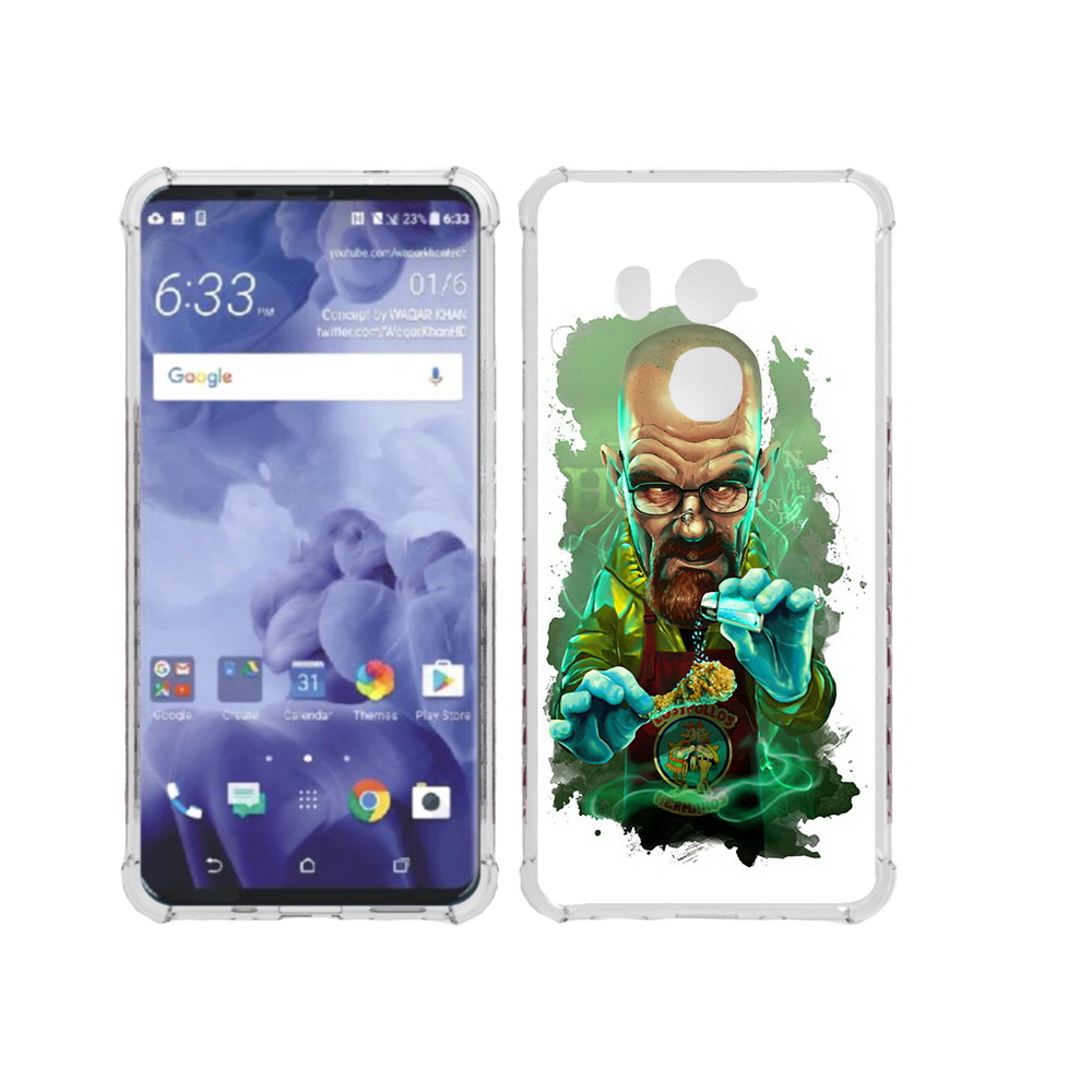 

Чехол MyPads Tocco для HTC U11 Plus повар, Прозрачный, Tocco