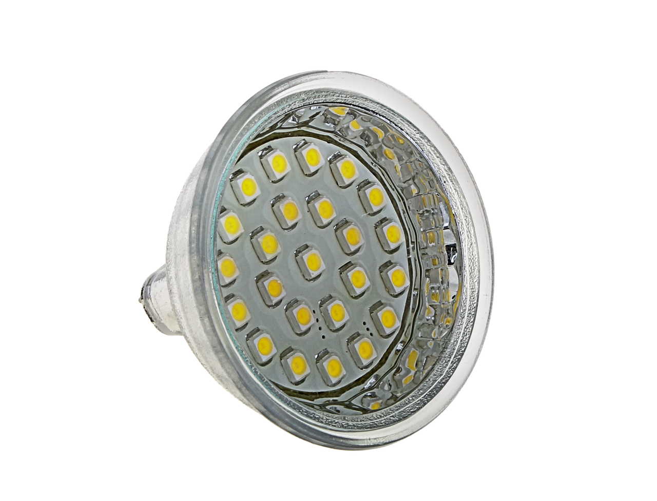 фото Лампа светодиодная 12v mr16 2w(20w) теплый mega lighting lm-0217ww