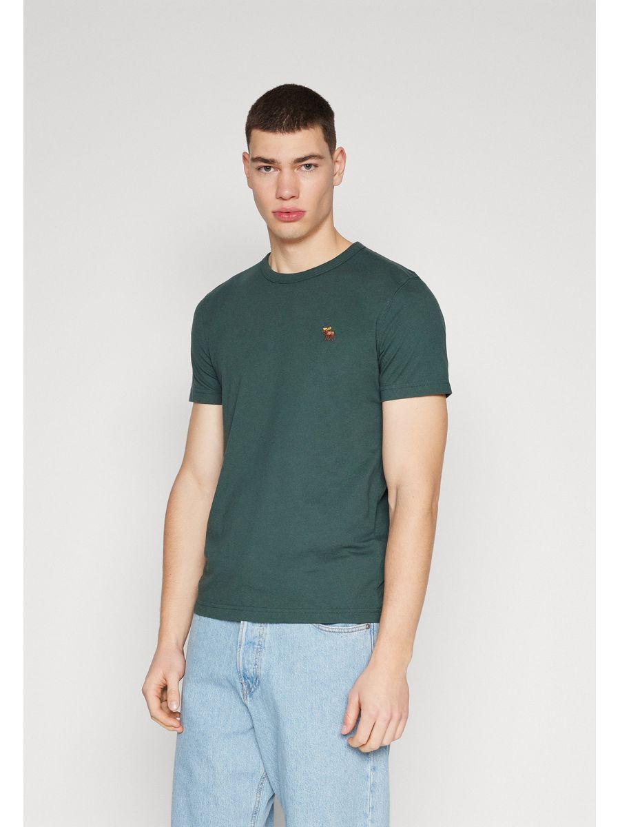 

Футболка мужская Abercrombie & Fitch A0F22O0C6 зеленая XL, Зеленый, A0F22O0C6