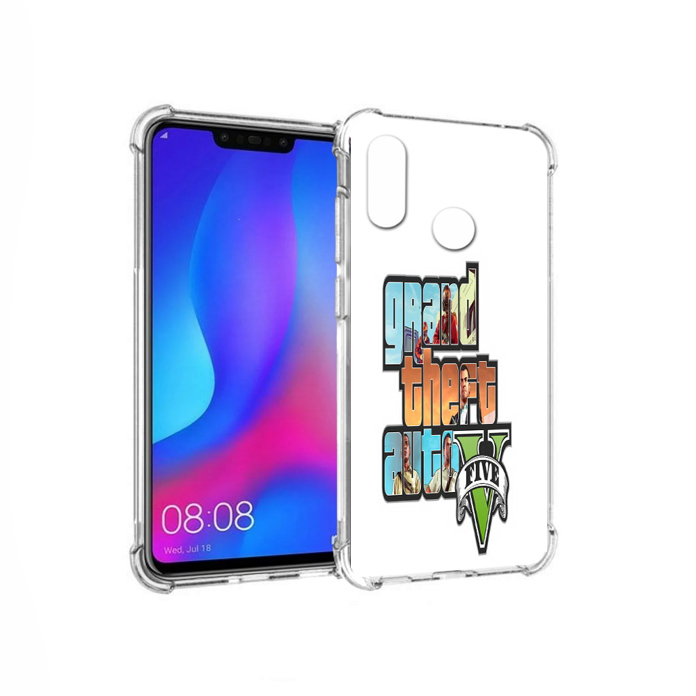 

Чехол MyPads Tocco для Huawei Nova 3 игра гта (PT115710.27.373), Прозрачный, Tocco
