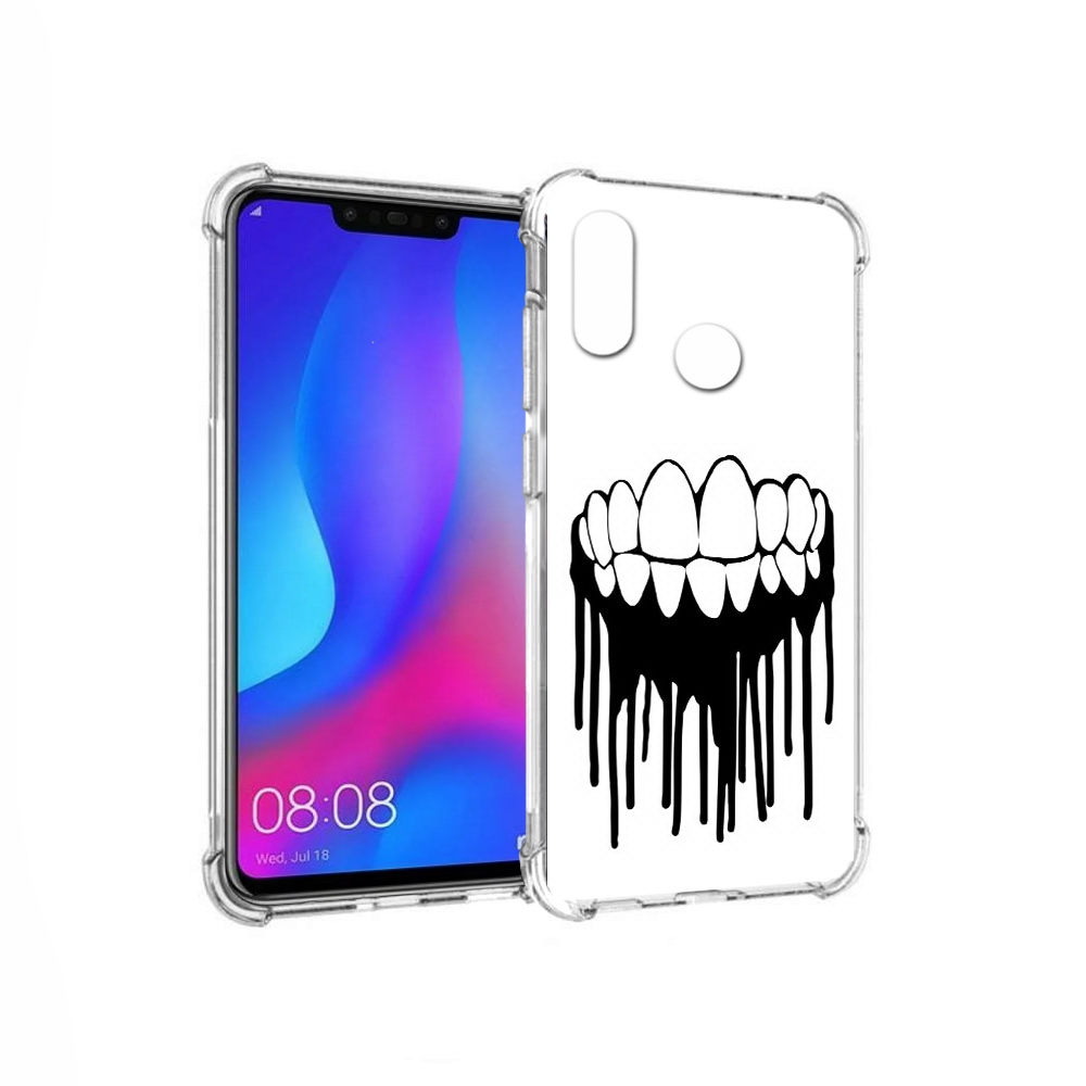 Чехол MyPads Tocco для Huawei Nova 3 зубы (PT115710.27.372)