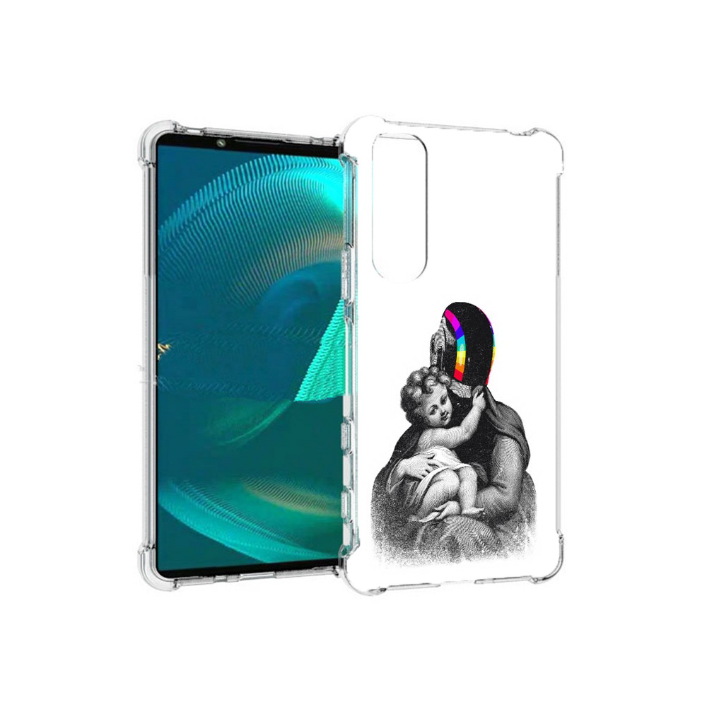 

Чехол MyPads Tocco для Sony Xperia 5 III защитник в шлеме (PT172137.231.350), Прозрачный, Tocco